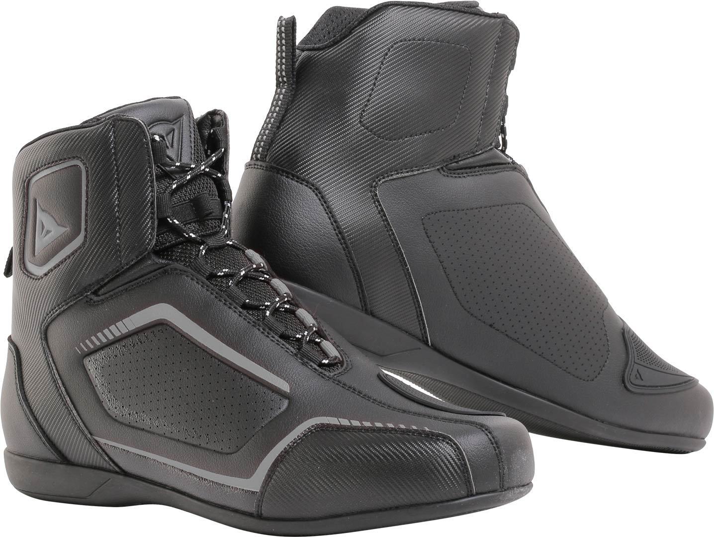 Dainese Raptors Air Motorradschuhe 46 Schwarz Grau