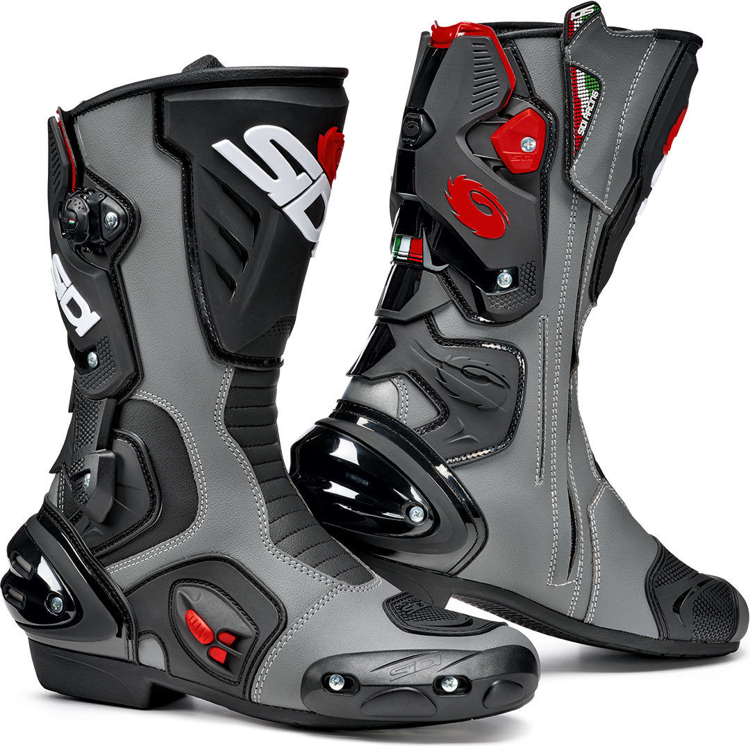 Sidi Vertigo 2 Motorradstiefel 42 Schwarz Grau