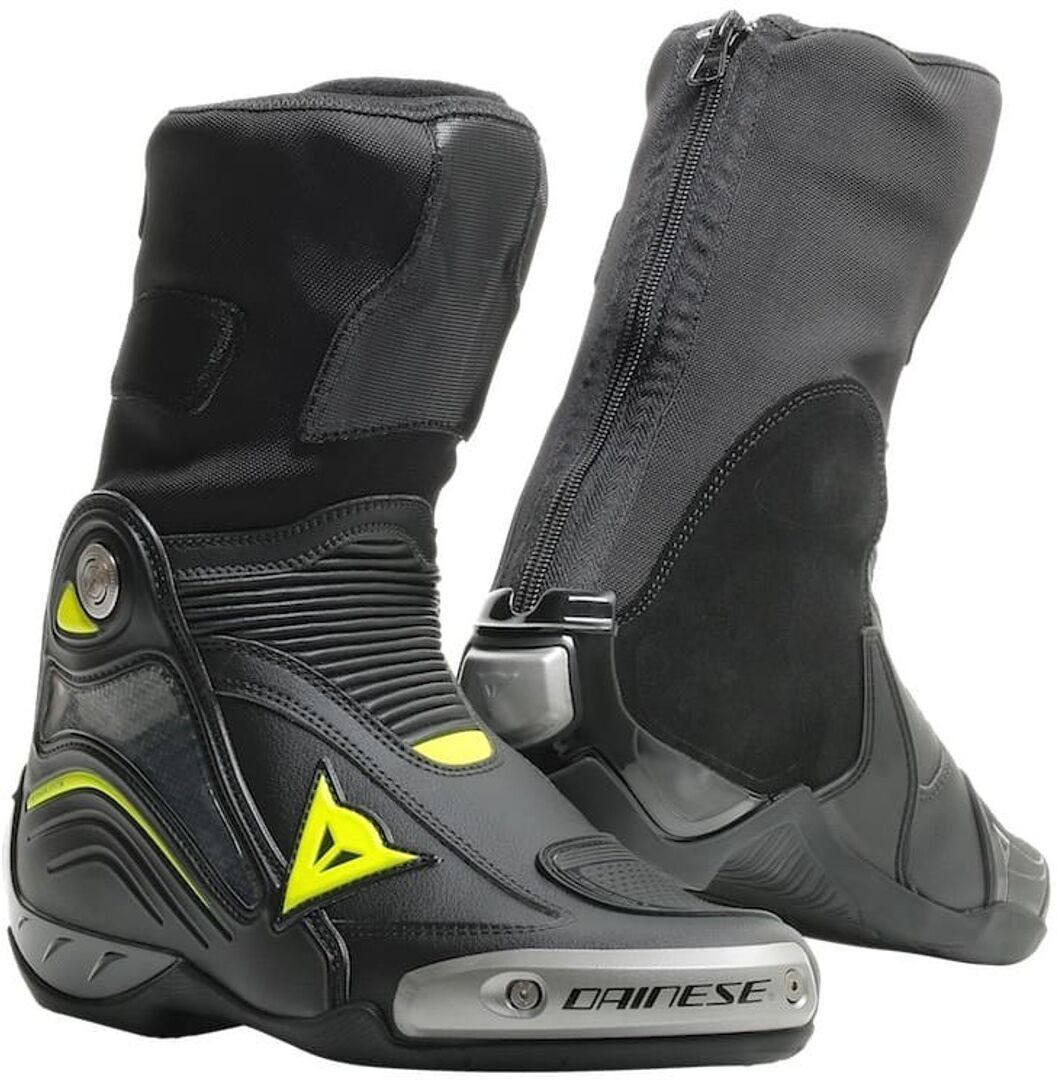 Dainese Axial D1 Motorradstiefel 43 Schwarz Gelb