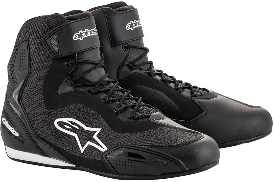 Alpinestars Faster 3 Rideknit Motorradschuhe 46 Schwarz