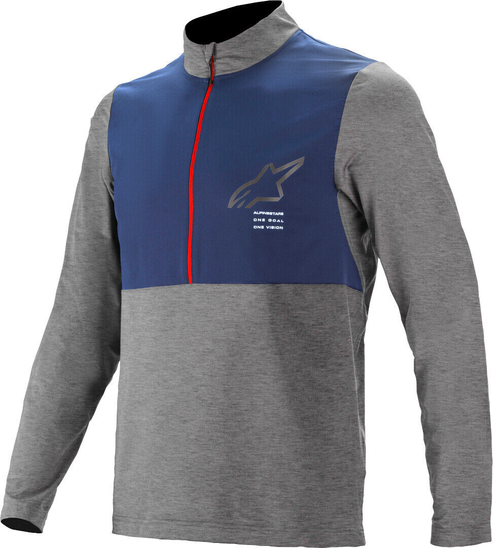 Alpinestars Nevada Fahrrad Jersey L Grau Blau