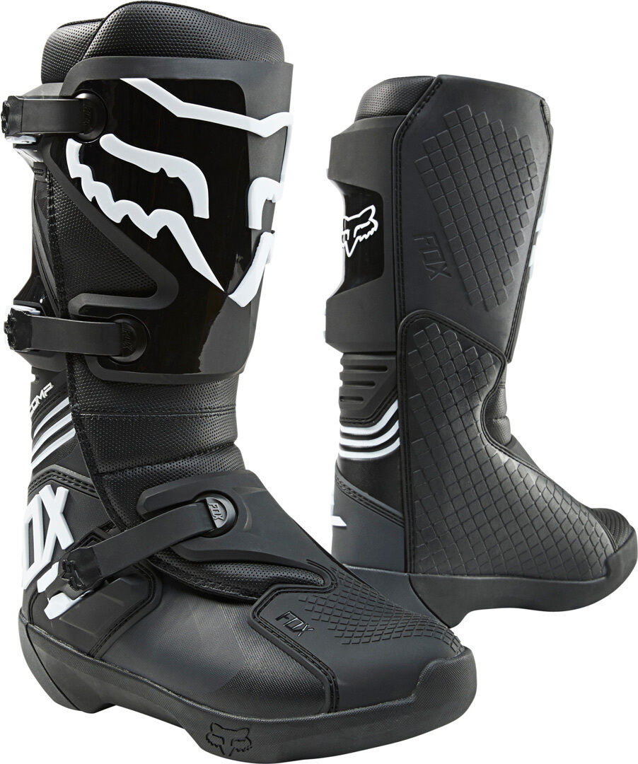 FOX Comp Motocross Stiefel 50 Schwarz