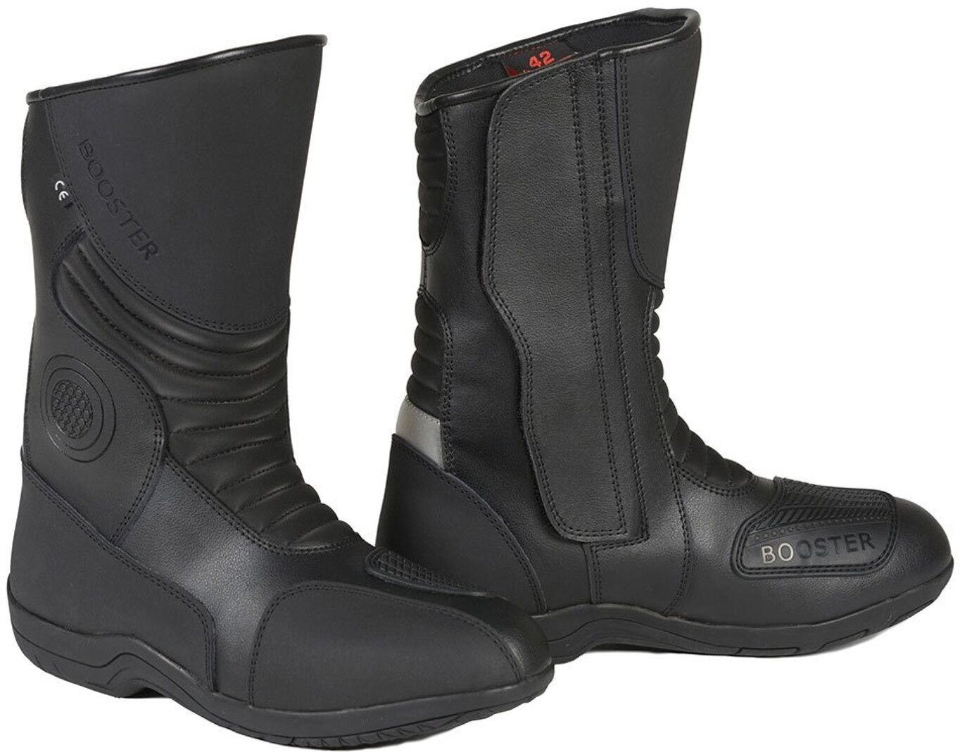 Booster Reivo Pro Motorradstiefel 36 Schwarz