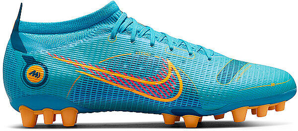 NIKE Fußballschuhe Turf Mercurial Vapor 14 Pro AG blau   Größe: 42   DJ2845 Auf Lager Unisex 42