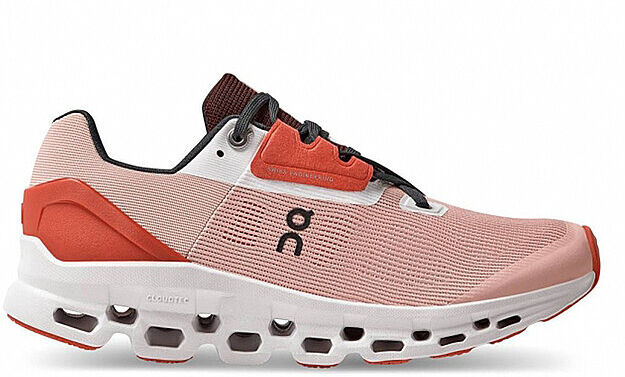 ON Damen Laufschuhe Cloudstratus ROSE RED rot   Größe: 37.5   39 Auf Lager Damen 37.5