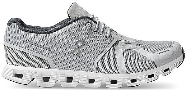 ON Herren Laufschuhe Cloud 5 GLACIER / WHITE grau   Größe: 47.5   59 Auf Lager Herren 47.5