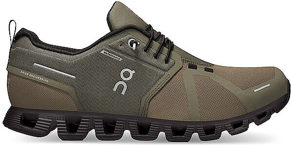 ON Herren Laufschuhe Cloud 5 Waterproof OLIVE / BLACK olive   Größe: 40   59 Auf Lager Herren 40