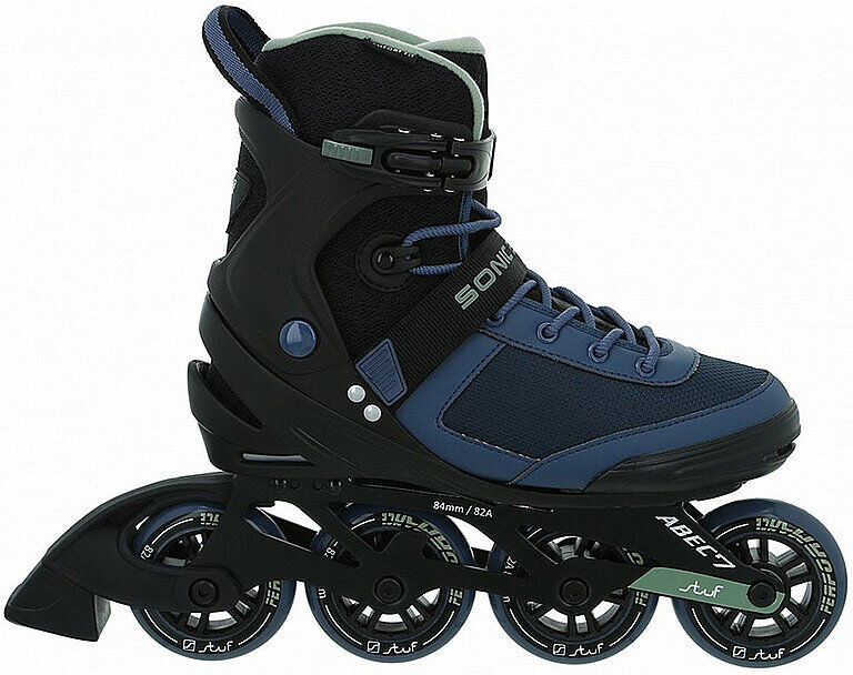 STUF Herren Inlineskates SONIC ALU 84 blau   Größe: 45   3005585 Auf Lager Herren 45