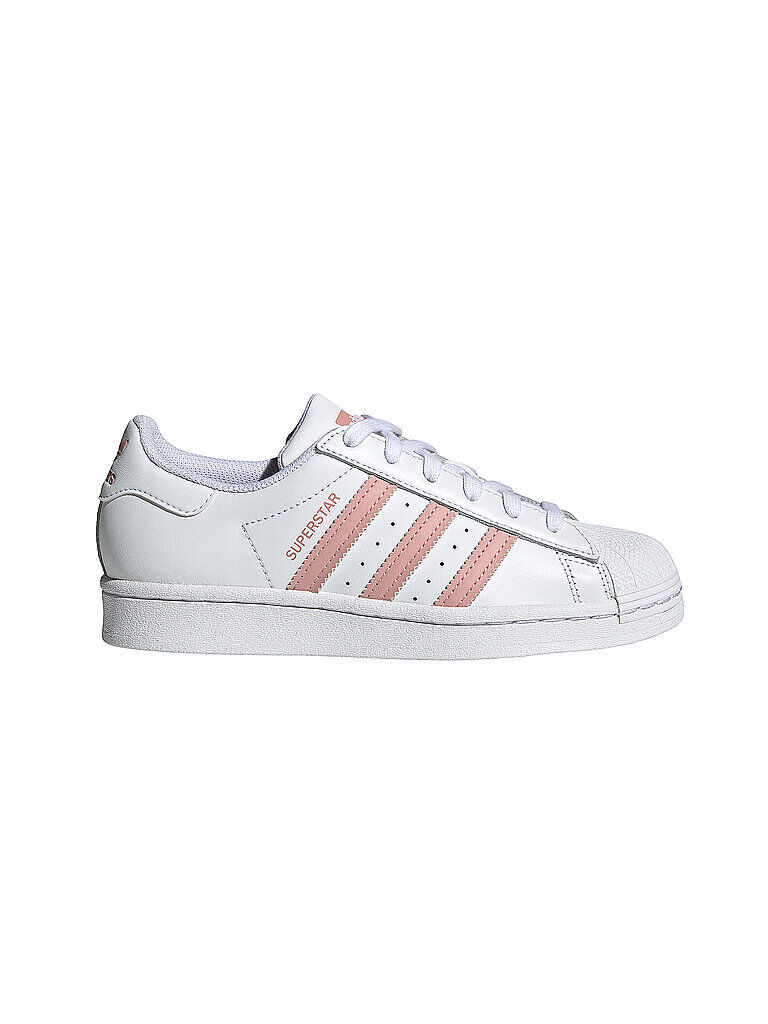 Adidas Mädchen Sneaker Superstar J weiß   Kinder   Größe: 38   GY3357