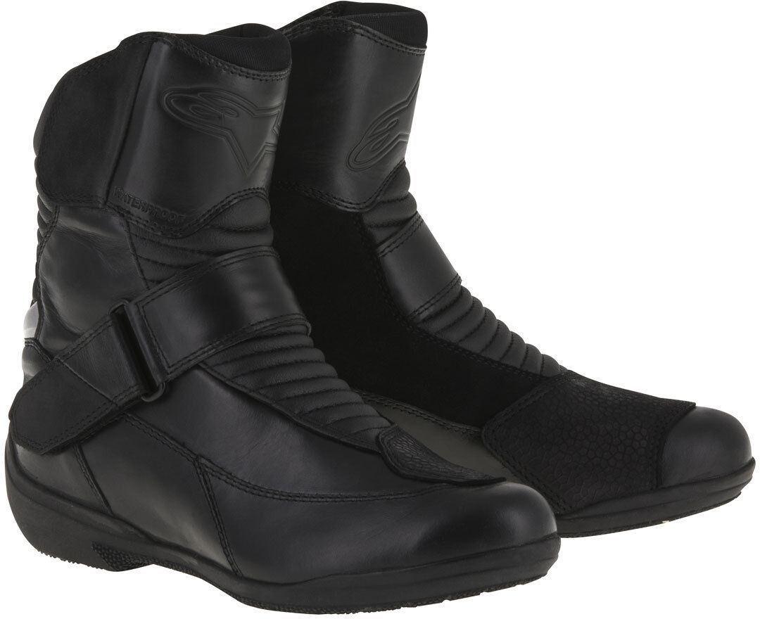 Alpinestars Stella Valencia Ladies Waterproof Motorcycle Boots Dámské nepromokavé motocyklové boty 42 Černá