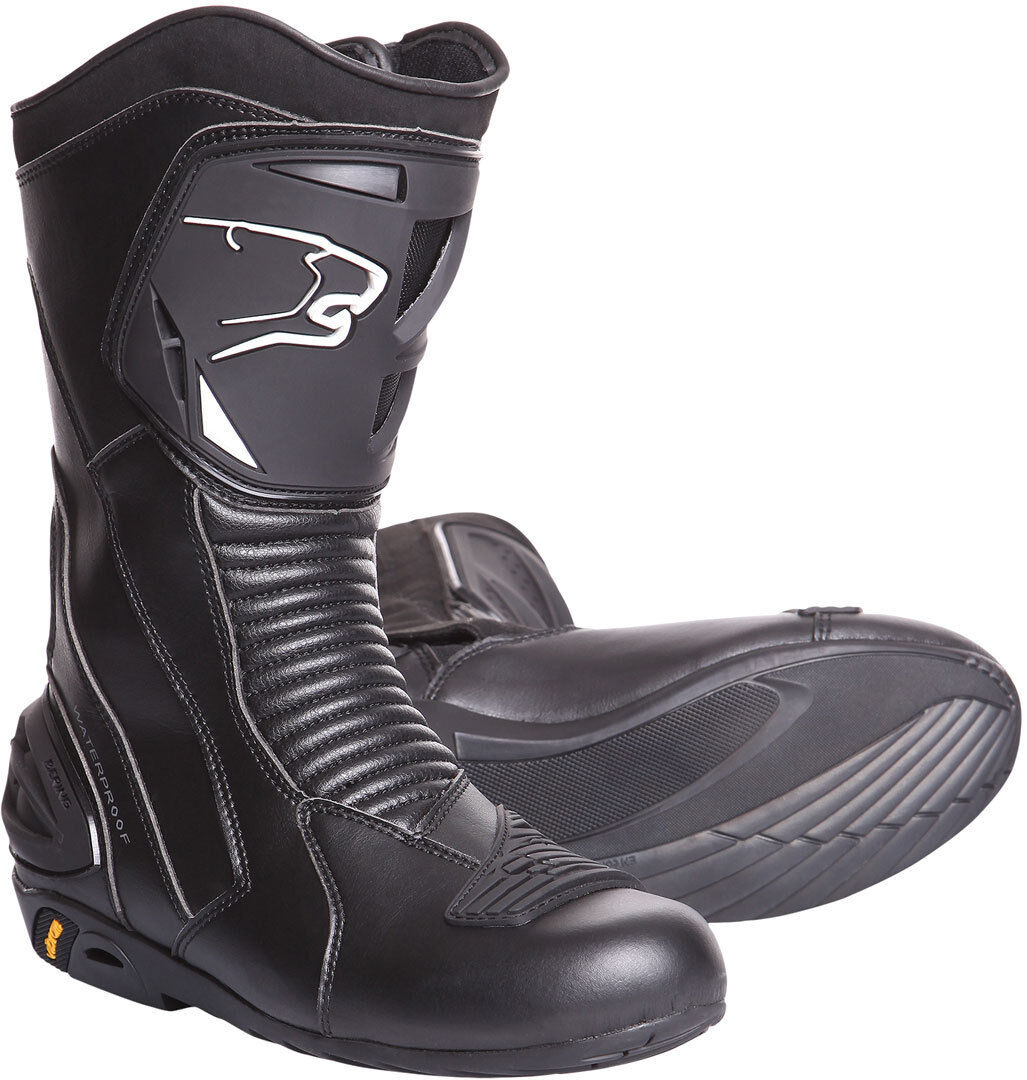 Bering X-Road Motocykl Boot 46 Černá