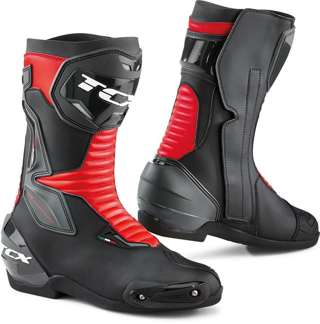 TCX SP-Master Motorcycle Boots Motocyklové boty 40 Černá červená