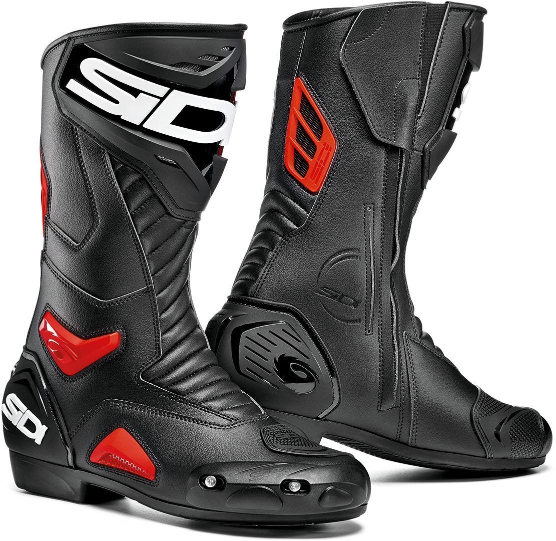 Sidi Performer Motorcycle Boots Motocyklové boty 47 Černá červená