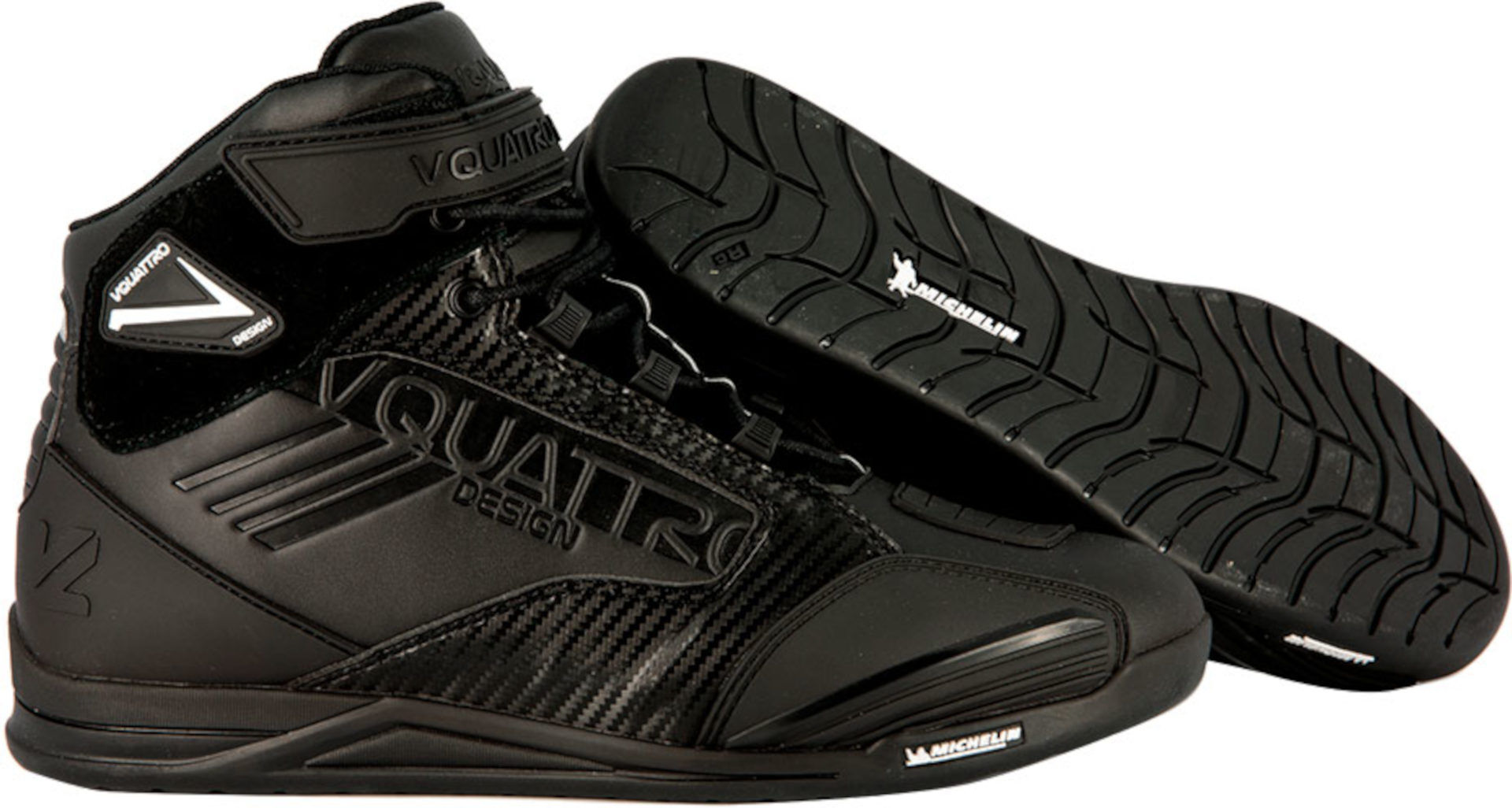 Vquattro Design SBK 20 Motocyklové boty 43 Černá Bílá