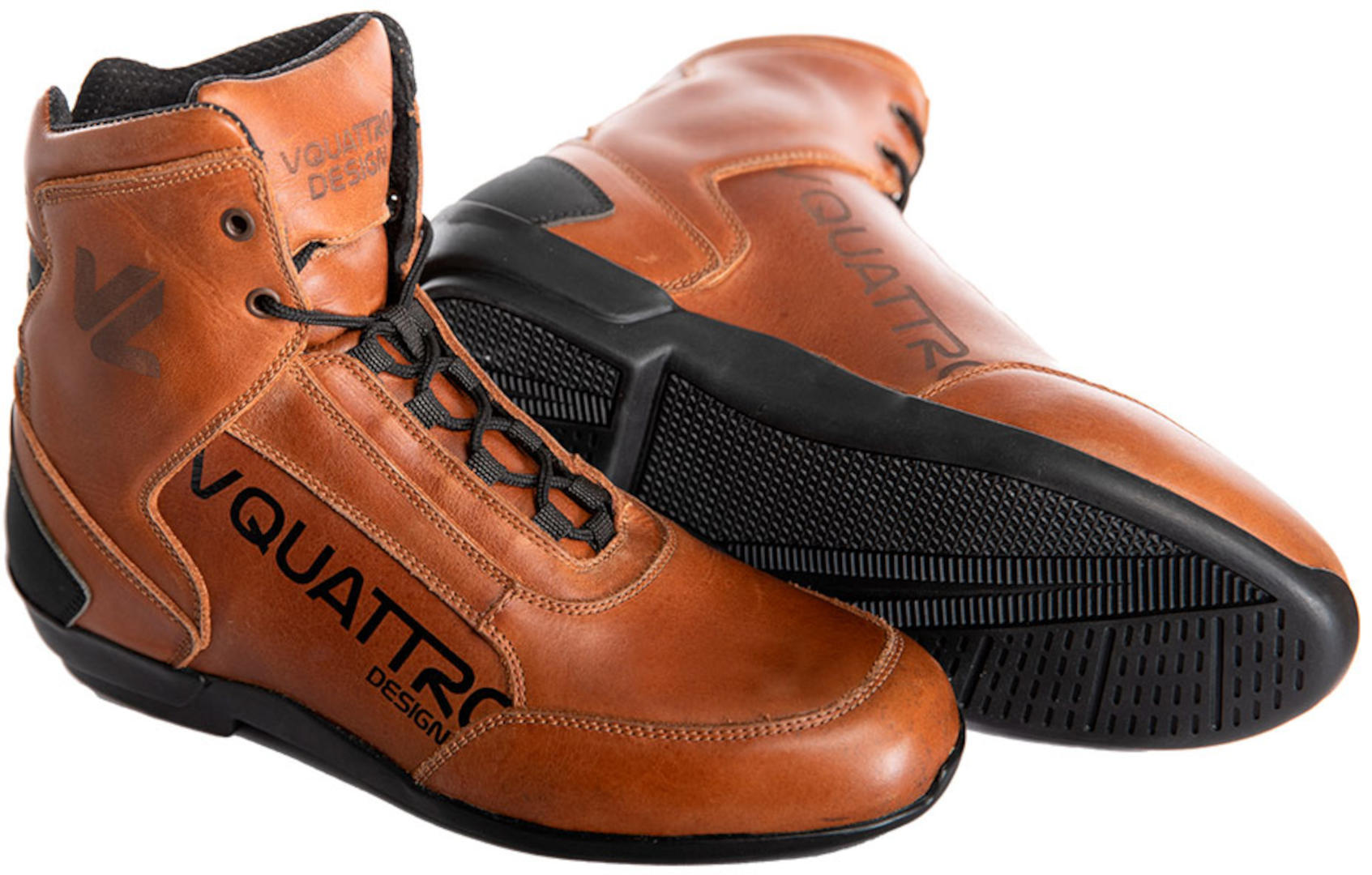 Vquattro Design Daryl Motocyklové boty 45 Hnědá