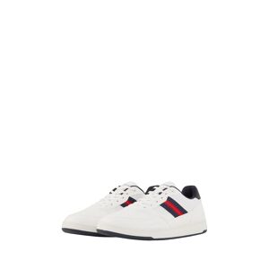 TOM TAILOR Herren Kunstleder-Sneaker, weiß, Uni, Gr. 41