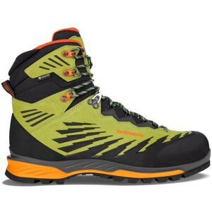 Lowa Alpine Evo Gtx®® Grün, Herren Gore-Tex® Bedingt steigeisenfest, Größe EU 48.5 - Farbe Limone - Flame