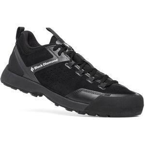 Black Diamond Mission XP Leather Approach Shoe Schwarz, Herren Hiking- & Approach-Schuhe, Größe EU 44 - Farbe Black - Granite