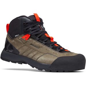 Black Diamond Mission Leather Mid Waterproof Approach Shoe Braun, Herren Hiking- & Approach-Schuhe, Größe EU 44 - Farbe Walnut - Octane