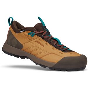 Black Diamond Mission Leather Low Waterproof Approach Shoe Gelb, Herren Hiking- & Approach-Schuhe, Größe EU 48 - Farbe Amber - Cafe Brown