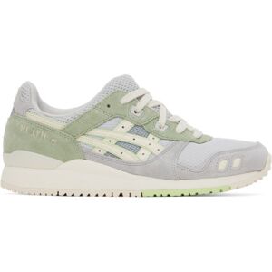 Asics Green & Blue Gel-Lyte III OG Sneakers US 8.5