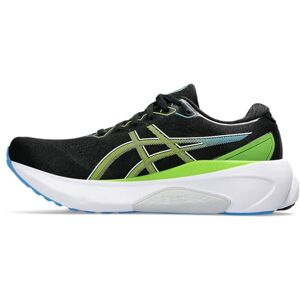 ASICS Herren Gel-Kayano 30 Sneaker, Black/Electric Lime, 40.5 EU