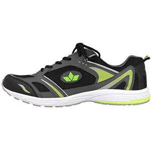 Lico MARVIN Herren Fitnessschuhe, Anthrazit Schwarz Lemon, 37 EU