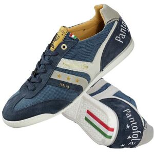 Pantofola Herren Retro-Sneaker Vasto Canvas blau 41, 42, 43, 44, 45, 46, 47