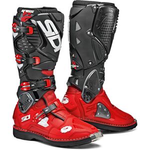 Sidi Crossfire 3 Motocross Stiefel - Schwarz Rot - 42 - unisex