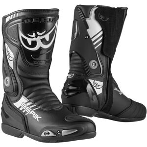 Berik Shaft 3.0 Motorradstiefel - Schwarz Weiss - 48 - unisex