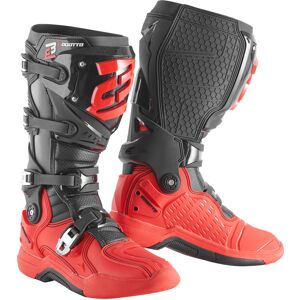 Bogotto MX-7 G Motocross Stiefel - Schwarz Rot - 41 - unisex