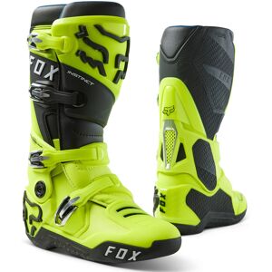 FOX Instinct Motocross Stiefel - Gelb - 47 48 - unisex