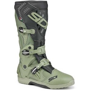 Sidi Crossair Motocross Stiefel - Schwarz Grün - 43 - unisex