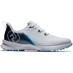 FootJoy Fuel Sport Herren Golfschuhe, weiss/blau, weiss/blau, ohne Spikes, standard, 11