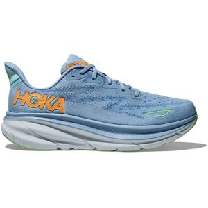 Hoka CLIFTON 9 WIDE Herren Laufschuhe blau Gr. 42