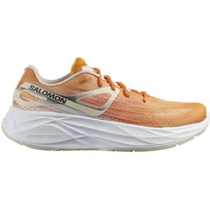 Salomon AERO GLIDE Herren Laufschuhe Weiß/Orange Gr. 41 1/3