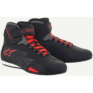 Alpinestars Sektor, Schuhe Schwarz/Hellrot 9 male