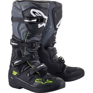 Alpinestars Tech 5 S23, Stiefel Schwarz/Grau/Neon-Gelb 5 US male