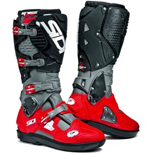 Sidi Crossfire 3 SRS, Stiefel Grau/Rot/Schwarz 43 EU male