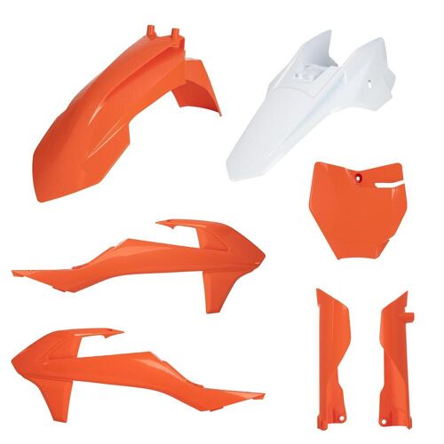 Acerbis Plastik-Kit Full Orange Keine Größenangabe
