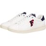 Sneaker FILA "CROSSCOURT 2 NT PATCH" Gr. 43, blau (weiß, navy) Schuhe Schnürhalbschuhe