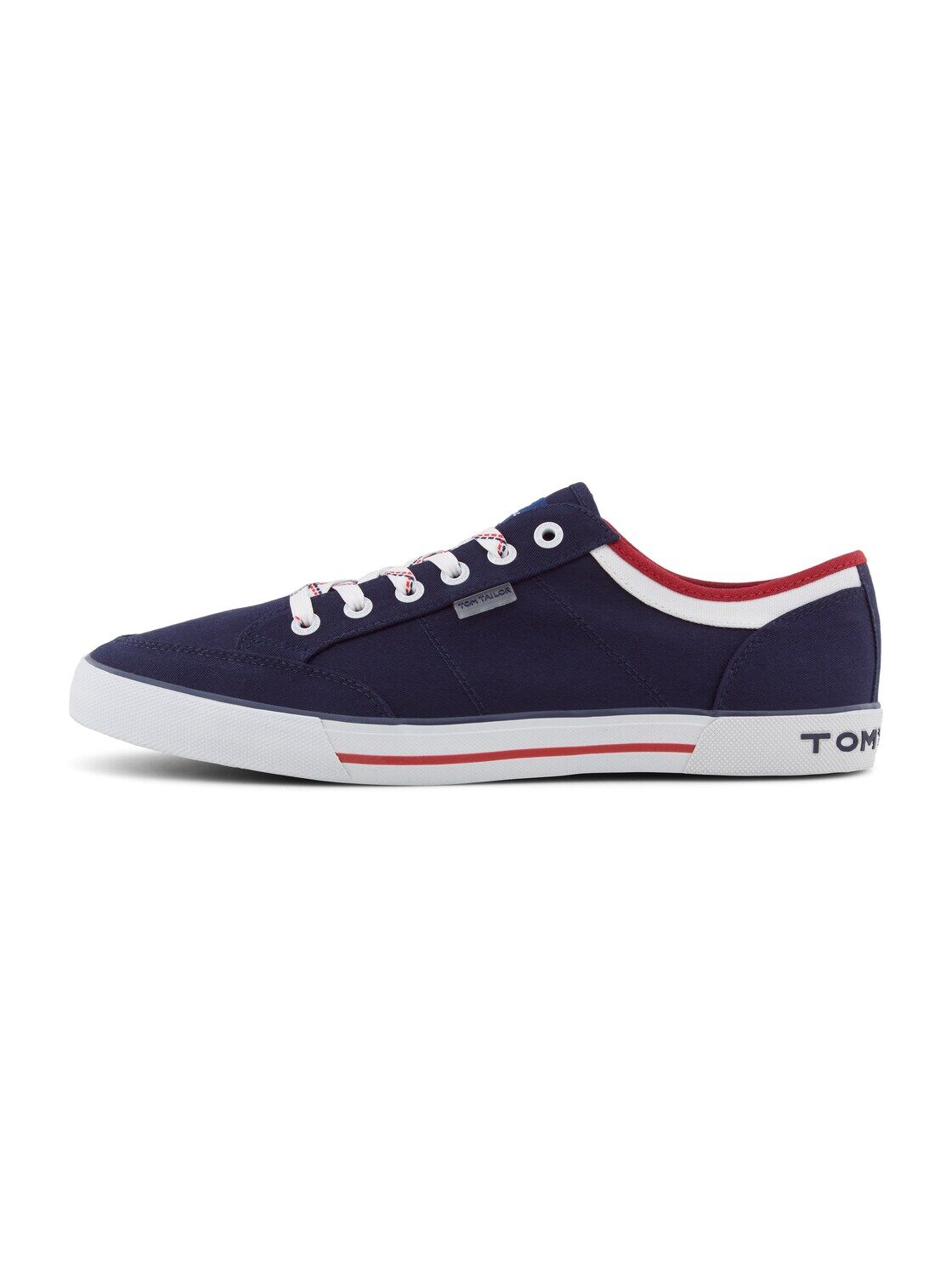 TOM TAILOR Herren Sneaker mit Farbdetails, marine, Gr.42