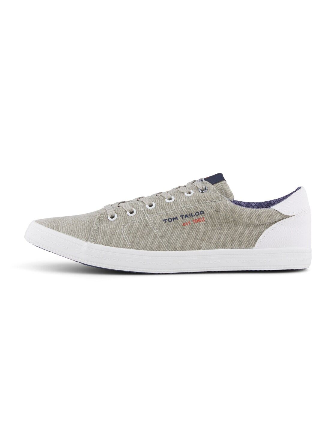 TOM TAILOR Herren Melierter Sneaker, grau, Gr.42