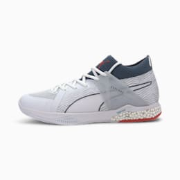 Puma Explode EH 1 Sneaker Schuhe Für Herren   Mit Aucun   Rot/Blau/Grau   Größe: 37.5