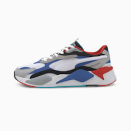 Puma RS-X³ Puzzle Sneaker Schuhe   Mit Aucun   Weiß/Blau   Größe: 44.5