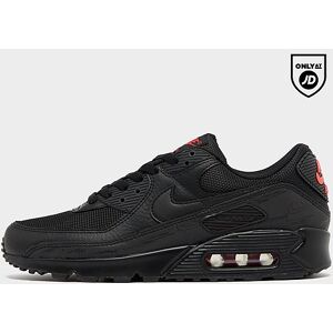 Nike Air Max 90 Herre, Black/Light Crimson/Black