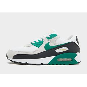 Nike Air Max 90 Herre, White/Black/Malachite/Malachite