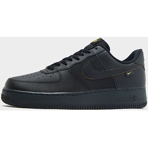 Nike Air Force 1 Low Herre, Black/Dark Smoke Grey/University Gold