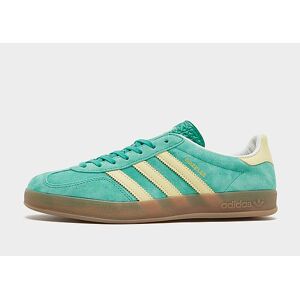 adidas Gazelle Indoor Shoes, Semi Court Green / Almost Yellow / Gum