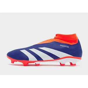 adidas Predator League Laceless FG, Lucid Blue / Cloud White / Solar Red